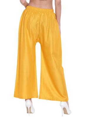 high rise relaxed fit palazzo - 17534389 - Standard Image - 3
