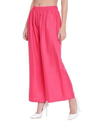 high rise relaxed fit palazzo - 17534393 - Standard Image - 2