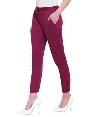 mid rise slim fit trouser - 17534439 - Standard Image - 2
