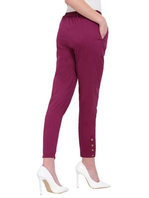 mid rise slim fit trouser - 17534439 - Standard Image - 3
