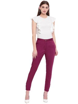 mid rise slim fit trouser - 17534439 - Standard Image - 4