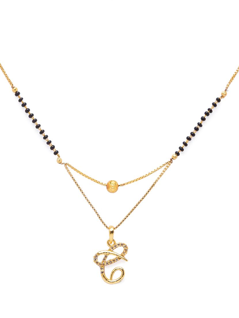 gold beads mangalsutra - 17534495 - Zoom Image - 2