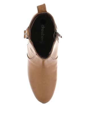 brown ankle boot - 17534551 - Standard Image - 4