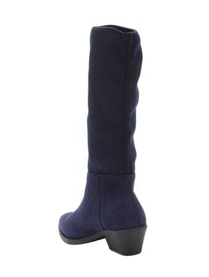 navy calf boot - 17534587 - Standard Image - 3