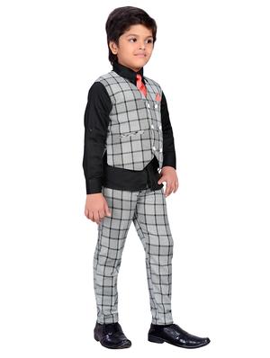 checkered party suit set - 17534735 - Standard Image - 2