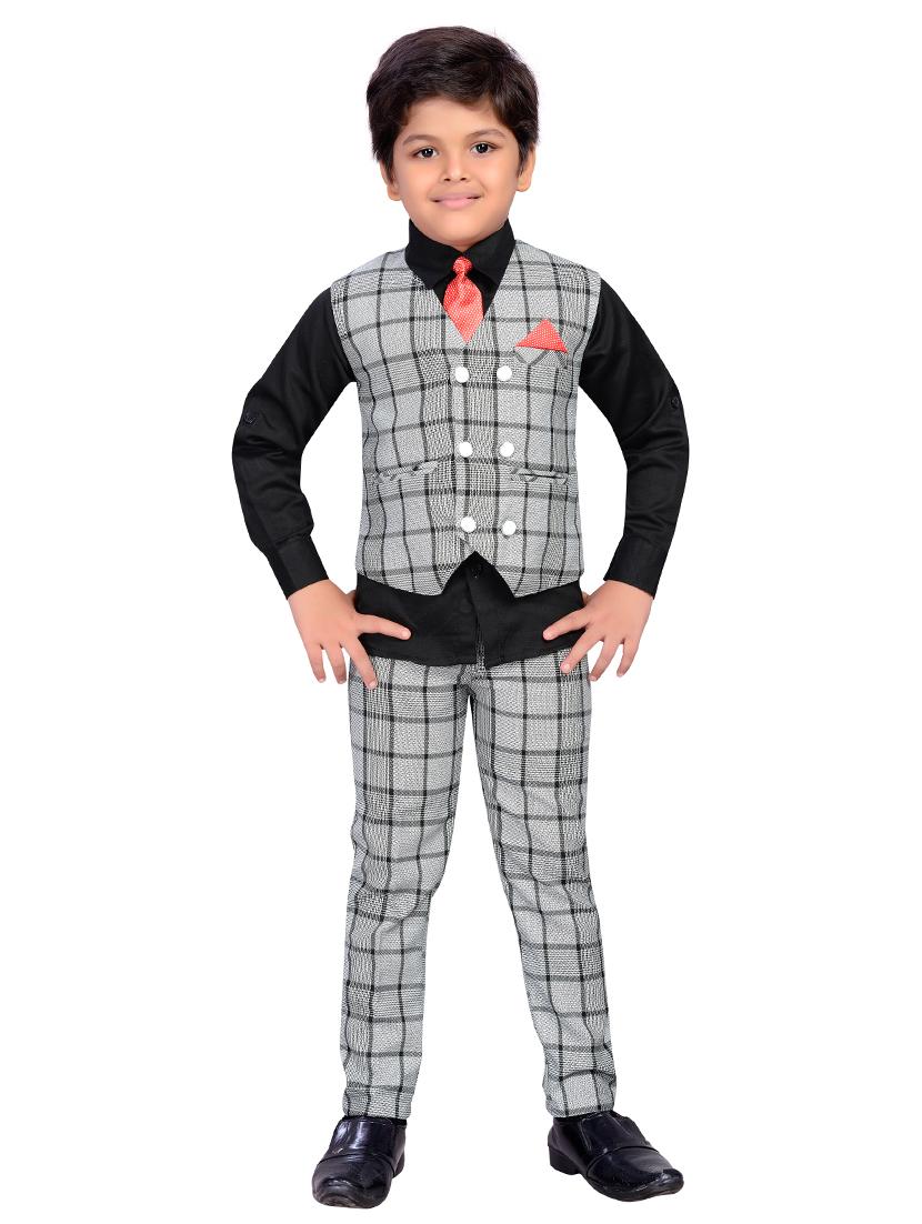 checkered party suit set - 17534735 - Zoom Image - 1