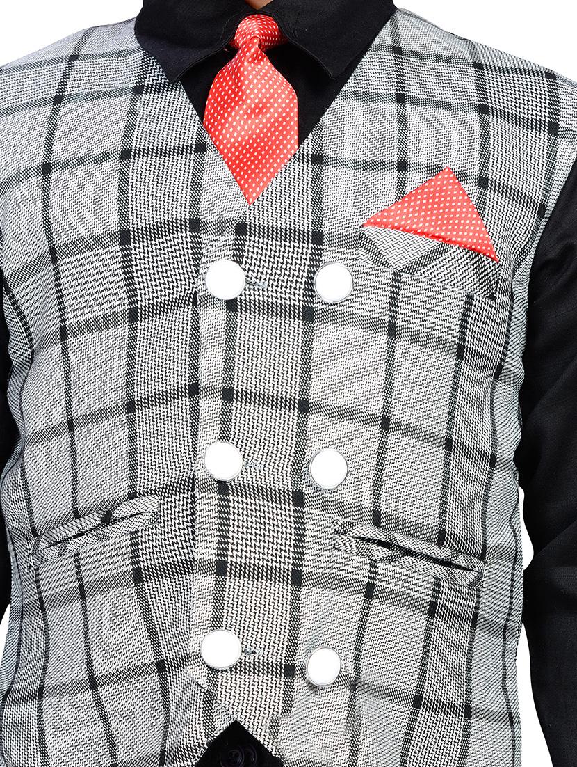 checkered party suit set - 17534735 - Zoom Image - 4