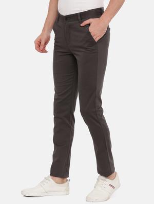grey solid chinos - 17534750 - Standard Image - 2
