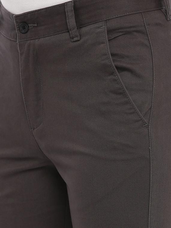grey solid chinos - 17534750 - Zoom Image - 5