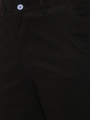black solid chinos - 17534751 - Standard Image - 5