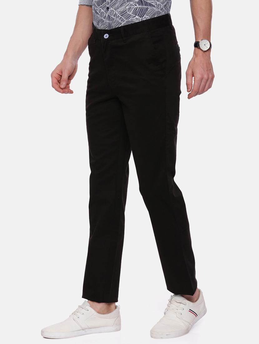 black solid chinos - 17534751 - Zoom Image - 2