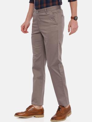 grey solid chinos - 17534757 - Standard Image - 2