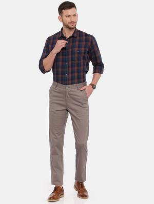 grey solid chinos - 17534757 - Standard Image - 4