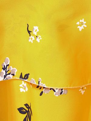 square neck floral top - 17534829 - Standard Image - 5
