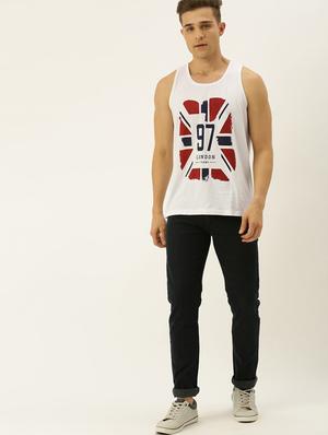 white printed t-shirt - 17534931 - Standard Image - 4