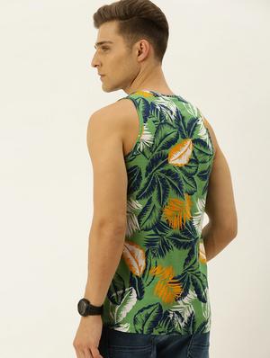 green printed t-shirt - 17534934 - Standard Image - 3