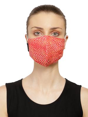 pink cotton antipollution women mask - 17534958 - Standard Image - 2