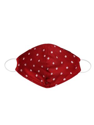 red rayon anti-pollution women mask - 17534962 - Standard Image - 6