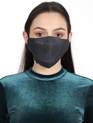 multi colored silk anti-pollution women mask set of 2 - 17534964 - Standard Image - 2