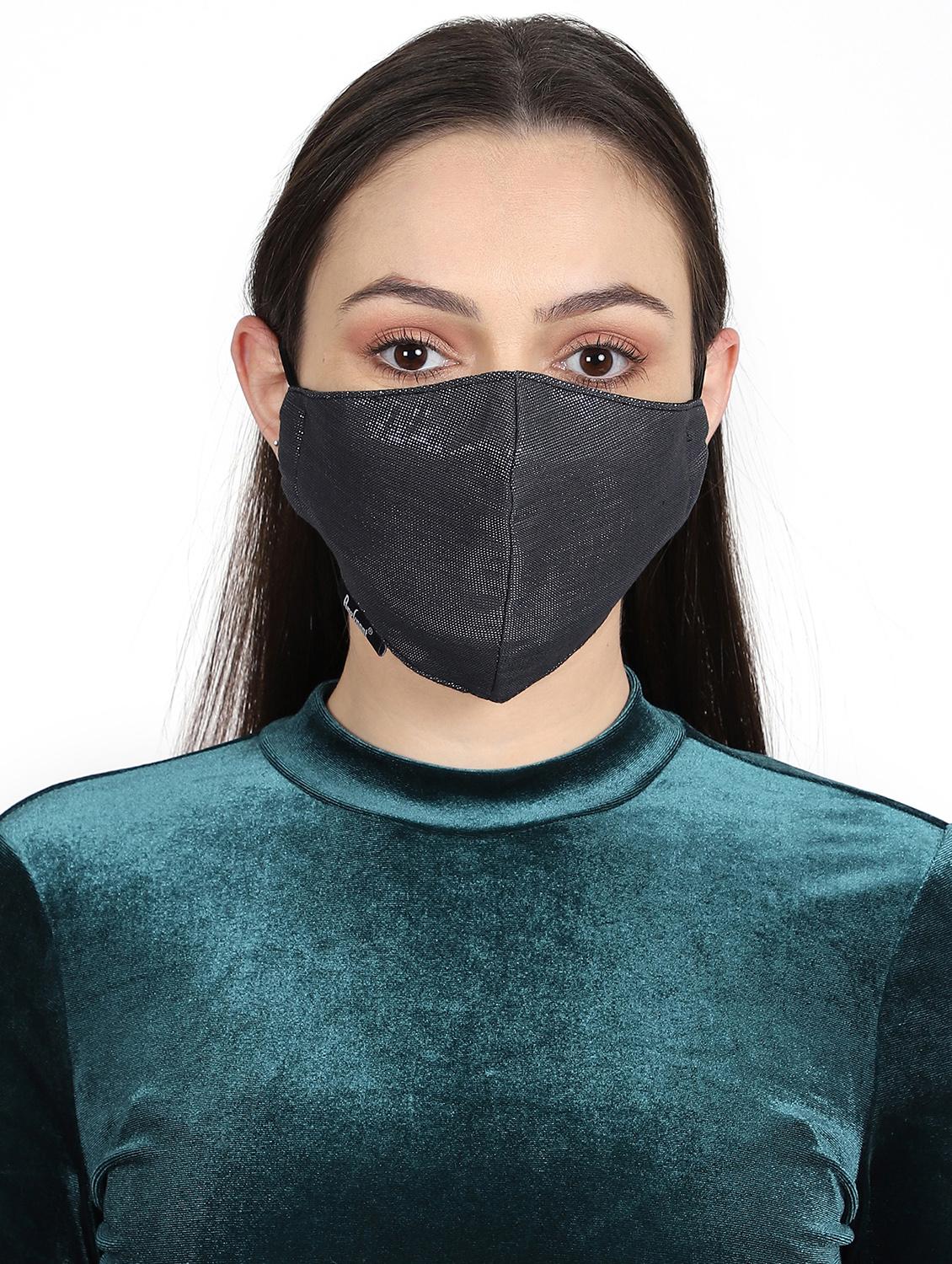 multi colored silk anti-pollution women mask set of 2 - 17534964 - Zoom Image - 2