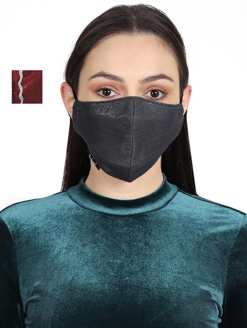 multi colored null anti-pollution women mask (pack of 2) - 17534968 - Standard Image - 1