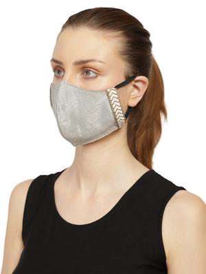 multi colored silk anti-pollution women mask set of 2 - 17534969 - Standard Image - 4