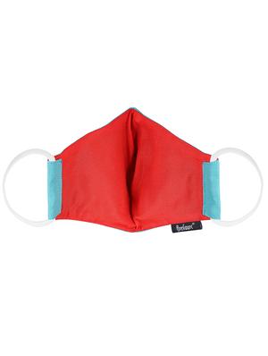 green cotton decorative women mask - 17535000 - Standard Image - 5