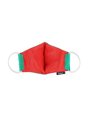 green cotton decorative women mask - 17535005 - Standard Image - 5