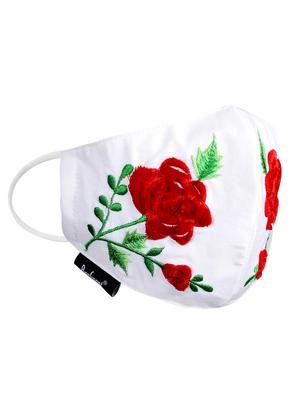 embroidered anti-pollution women mask - 17535010 - Standard Image - 4