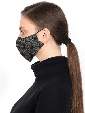 embroidered anti-pollution women mask - 17535014 - Standard Image - 3