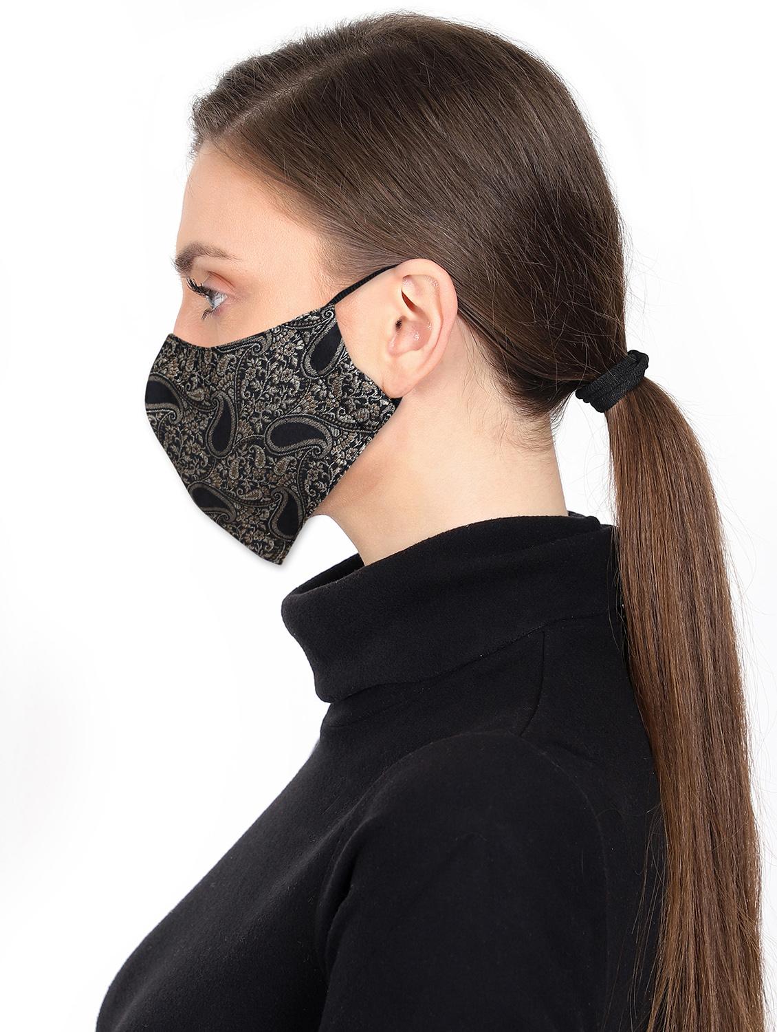 embroidered anti-pollution women mask - 17535014 - Zoom Image - 3