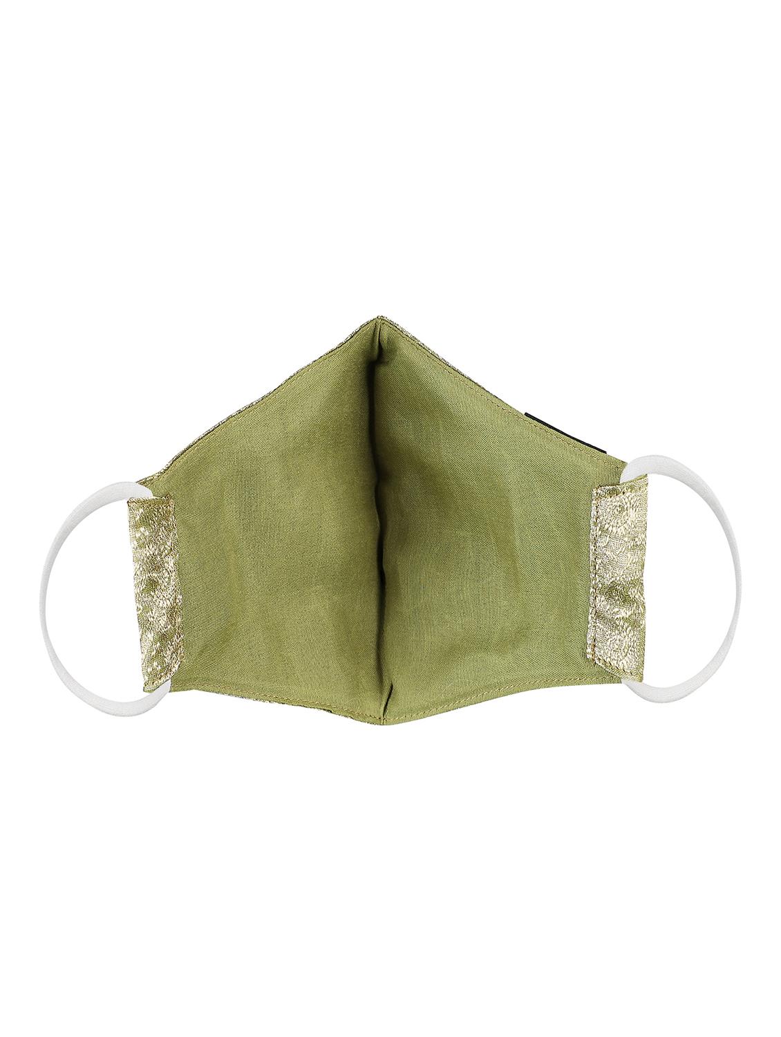 green silk antipollution women mask - 17535017 - Zoom Image - 5