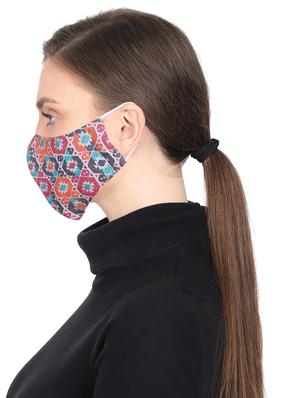 printed anti-pollution women mask - 17535020 - Standard Image - 3