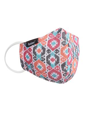 printed anti-pollution women mask - 17535020 - Standard Image - 4