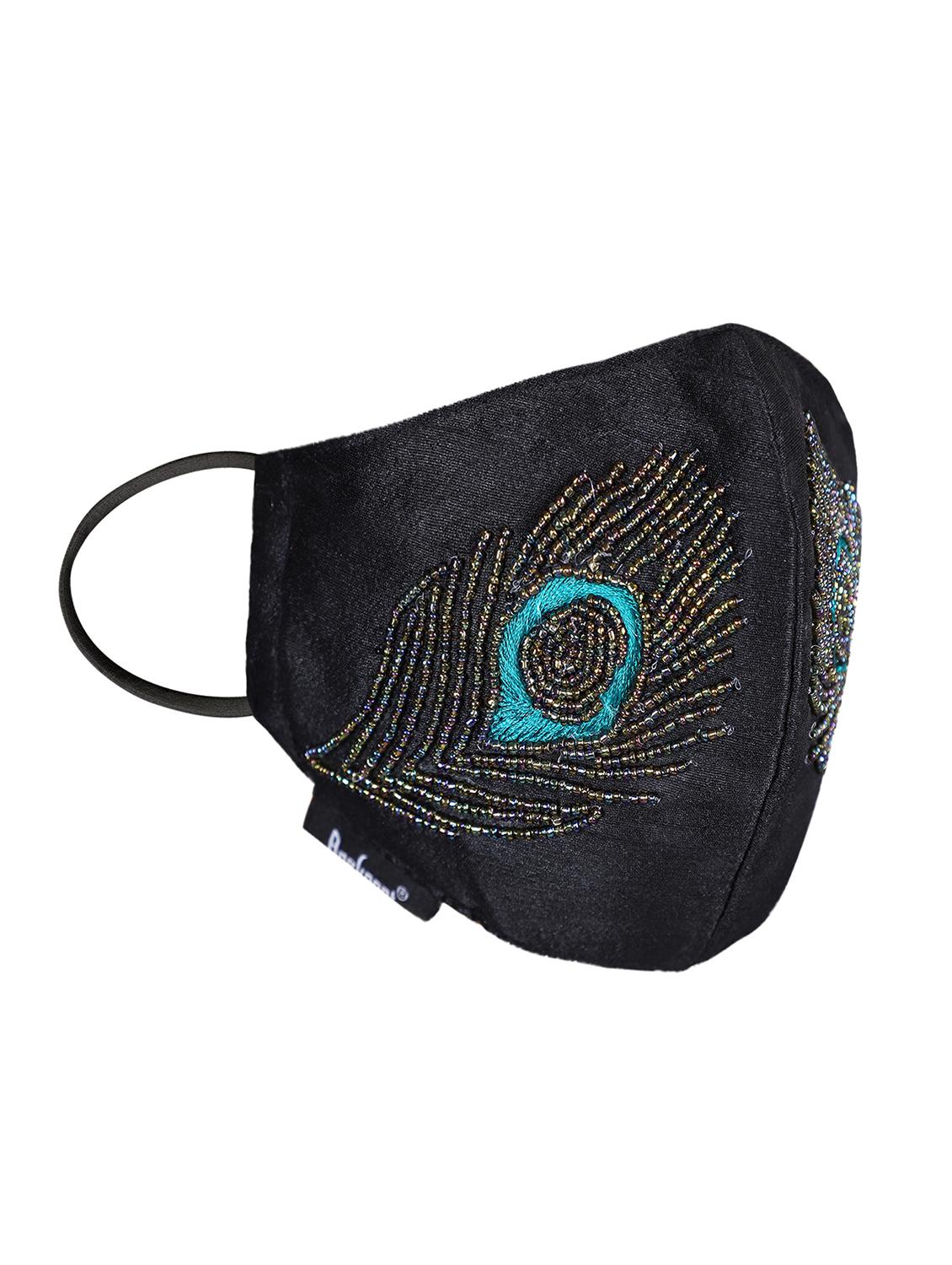 embellished anti-pollution women mask - 17535028 - Zoom Image - 4