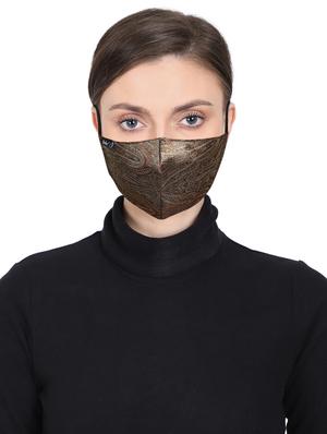 multi colored silk antipollution women mask - 17535047 - Standard Image - 3