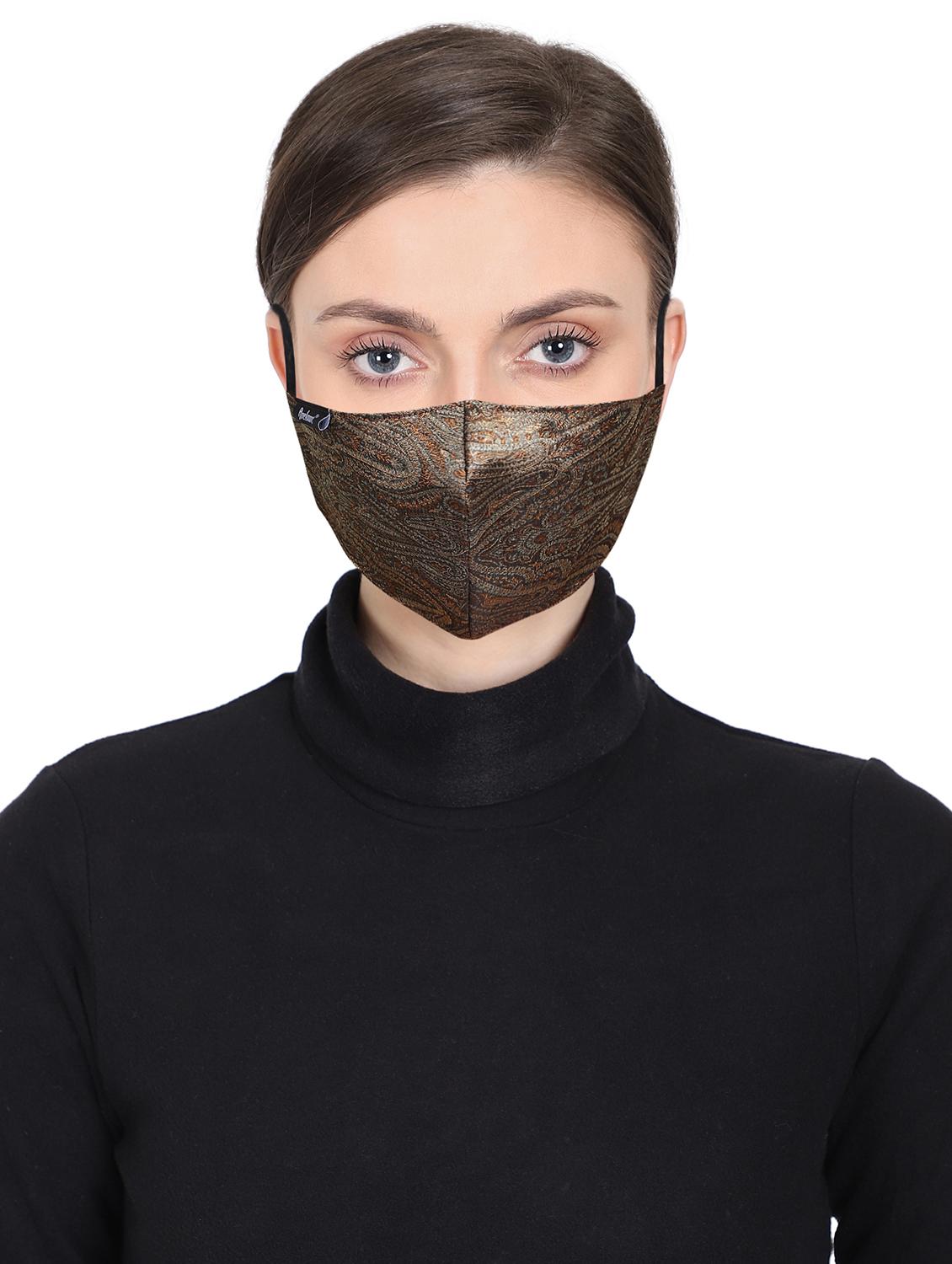 multi colored silk antipollution women mask - 17535047 - Zoom Image - 3