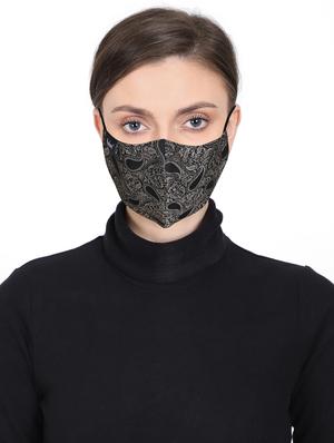 multi colored silk antipollution women mask - 17535048 - Standard Image - 2