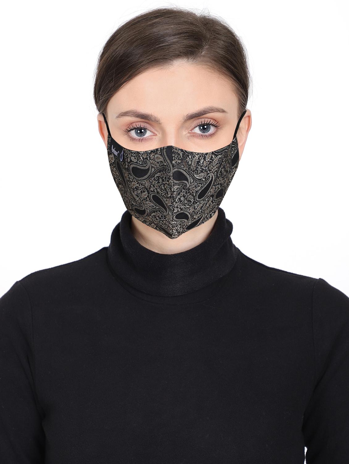 multi colored silk antipollution women mask - 17535048 - Zoom Image - 2