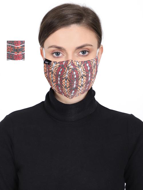 multi colored cotton antipollution women mask - 17535053 - Standard Image - 1