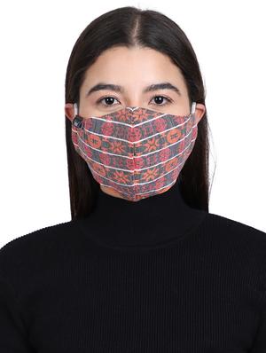 multi colored cotton antipollution women mask - 17535053 - Standard Image - 2