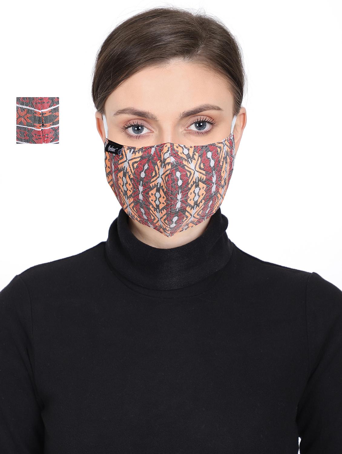multi colored cotton antipollution women mask - 17535053 - Zoom Image - 1
