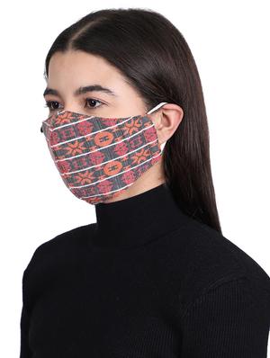 multi colored cotton antipollution women mask - 17535057 - Standard Image - 4