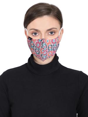 multi colored cotton antipollution women mask - 17535058 - Standard Image - 2