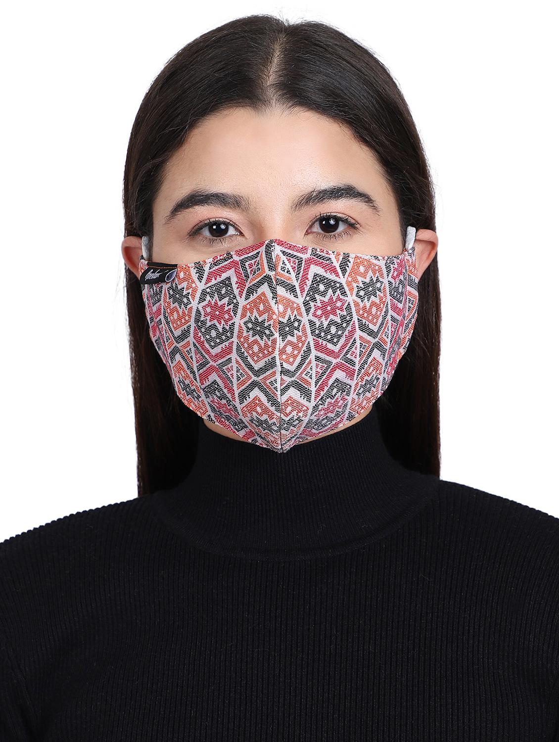 multi colored cotton antipollution women mask - 17535058 - Zoom Image - 3