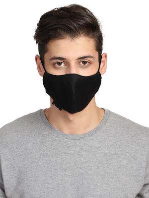 black viscose antipollution men mask - 17535072 - Standard Image - 2