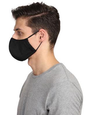 black viscose antipollution men mask - 17535072 - Standard Image - 4