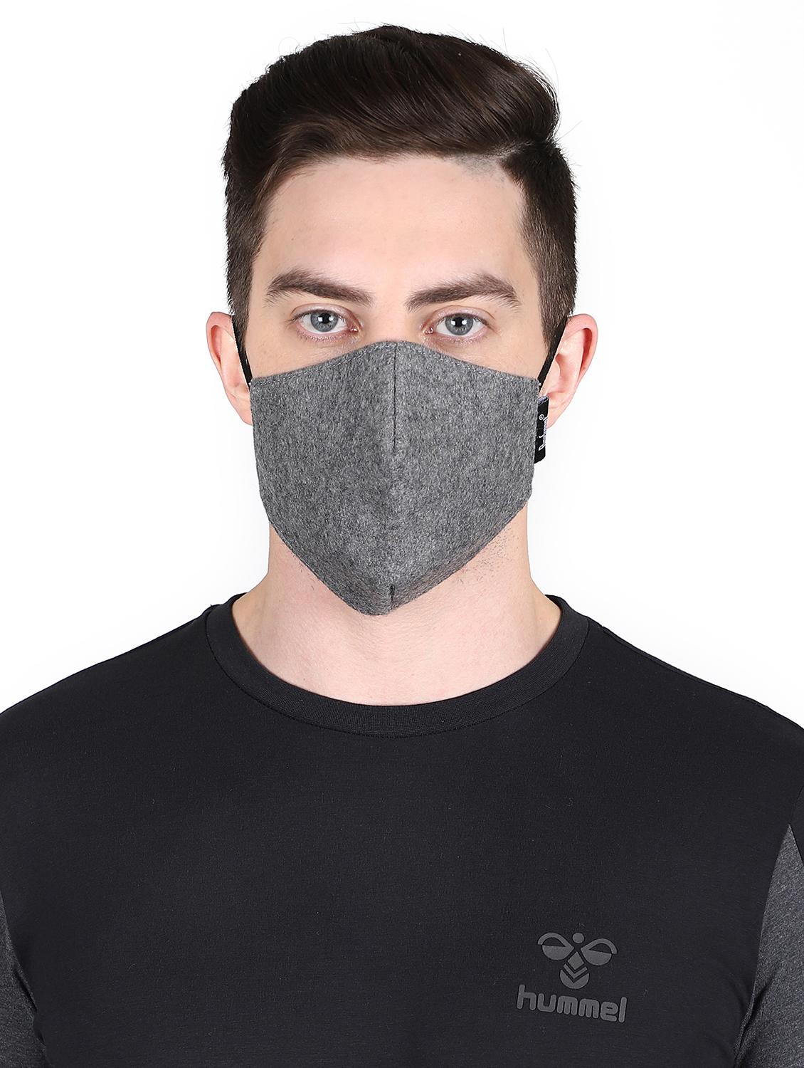 multi colored 3 layer filteration outer layermade from wollen fabric. inner made poly cotton which is extra soft and dries fast. middle 3rd of micro fabric for an stage filtration. antipollution men mask - 17535074 - Zoom Image - 4