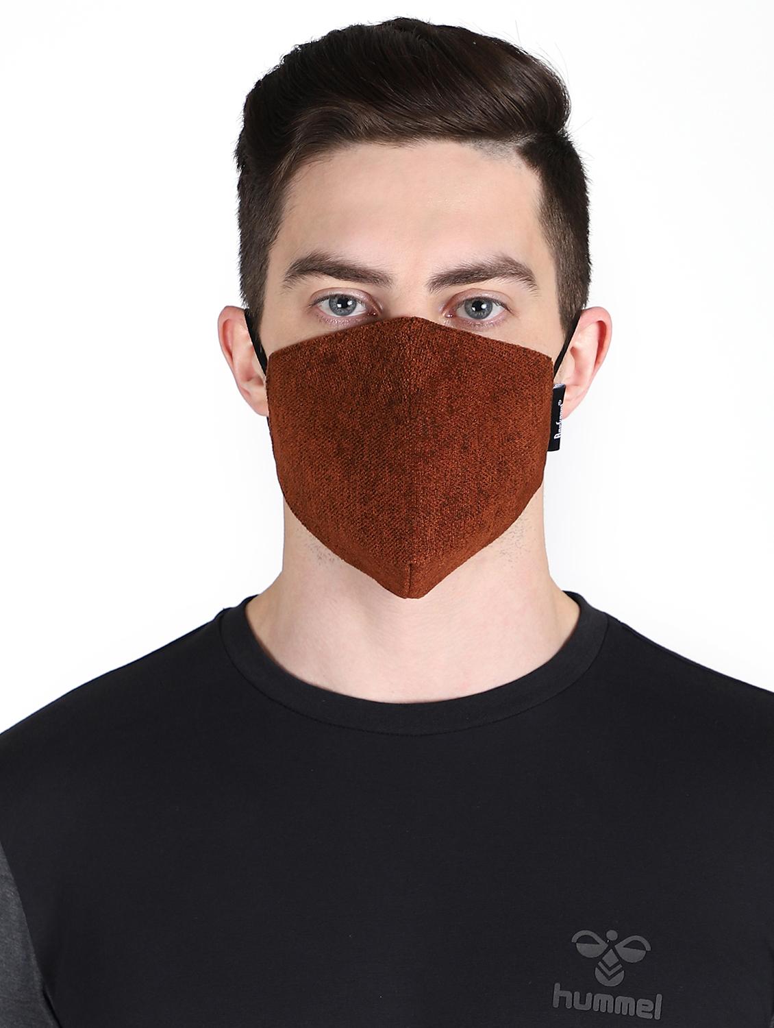 multi colored 3 layer filteration outer layermade from poly velvet fabric. inner made cotton which is extra soft and dries fast. middle 3rd of micro fabric for an stage filtration. antipollution men mask - 17535075 - Zoom Image - 2