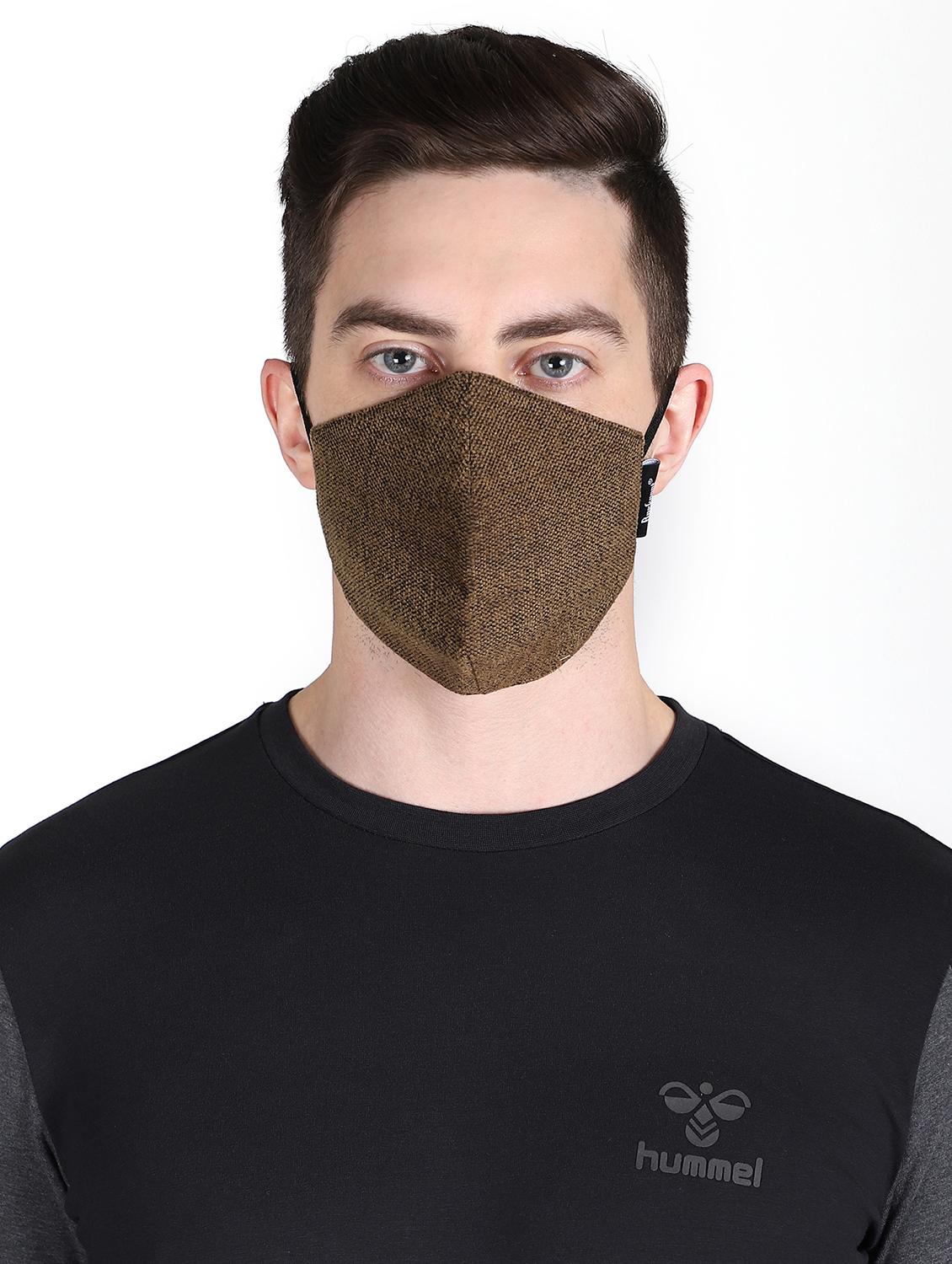 multi colored 3 layer filteration outer layermade from poly velvet fabric. inner made cotton which is extra soft and dries fast. middle 3rd of micro fabric for an stage filtration. antipollution men mask - 17535075 - Zoom Image - 4